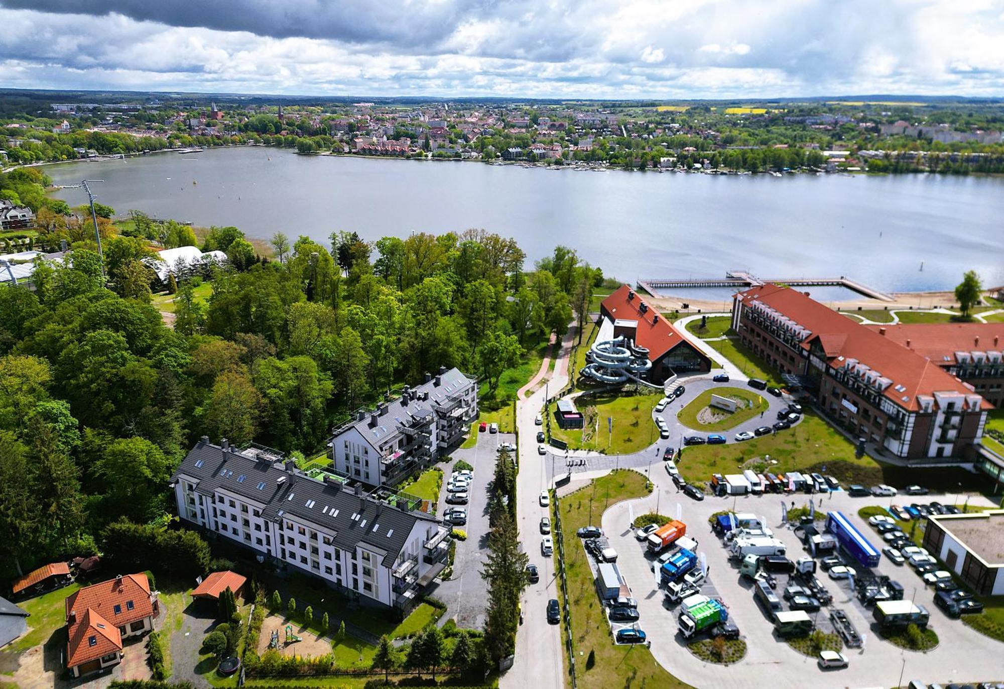 Lake Apart Ostroda - Widok, Przy Plazy, Aquapark, Parking Podziemny, Winda, Netflix Экстерьер фото